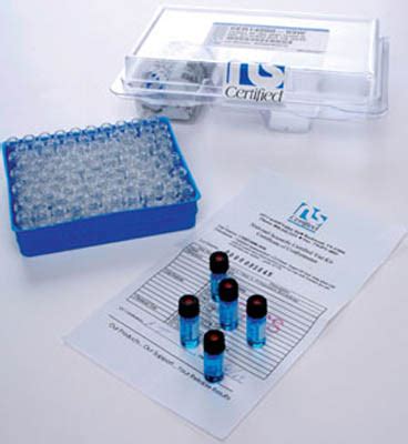 Thermo Scientific 9mm Assembled Clear Autosampler Vial Kits Thermo