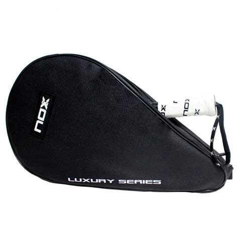 Nox Luxury Leather Padel Racket Cover Padel Gear Sporting Goods