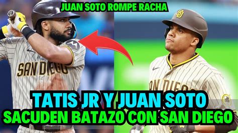 Tatis Jr Sacude Batazo Y Juan Soto Responde Con Enorme Jonrón En MLB