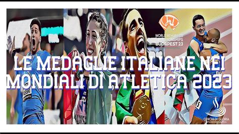 Mondiali Di Atletica Le Medaglie Italiane Tamberi La X