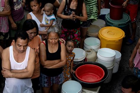 Millions Hit In Manilas Worst Water Shortage