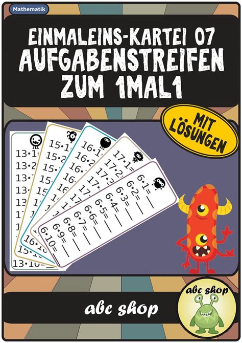 Einmaleins Das Gro E Und Kleine Einmaleins Trainieren Mit