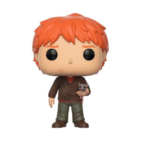 Funko Harry Potter Pop Ron Weasley With Scabbers