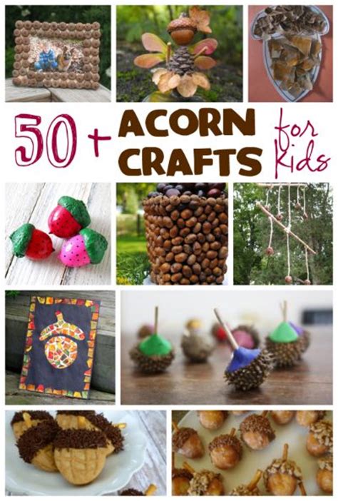 50+ Acorn Crafts for Kids | Fun Family Crafts