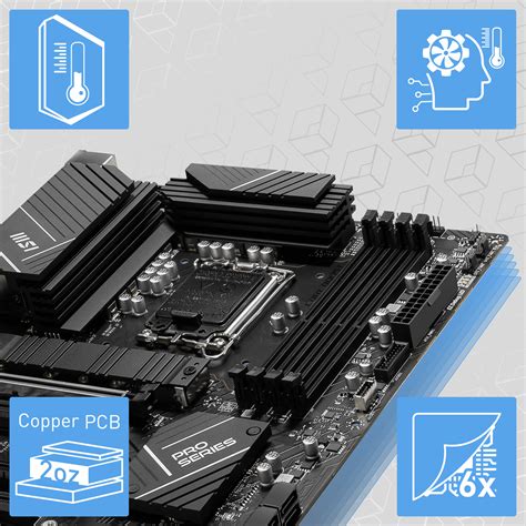 MSI PRO B760 P WIFI DDR4 Motherboard MSI US Official Store