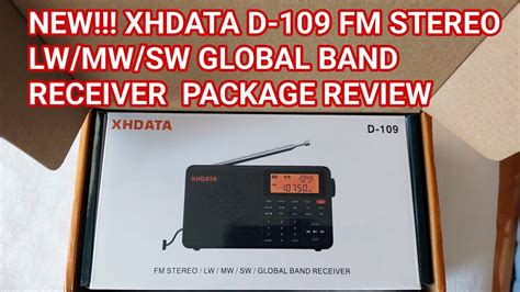 Xhdata D Fm Stereo Lw Mw Sw Global Band Receiver Package Review