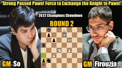 Wesley So VS Alireza Firouzja 2022 Champions Showdown Chess 9LX