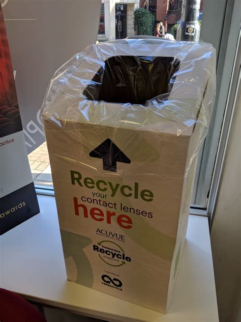 Save the environment – Recycle your contact lens materials - Finchley's