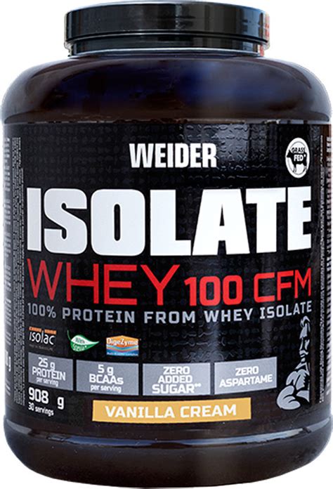 Weider Isolate Whey Cfm Gr Vanilla Cream Skroutz Gr