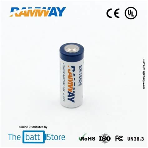 Ramway Er Lisocl V Ah Lithium Battery The Battstore