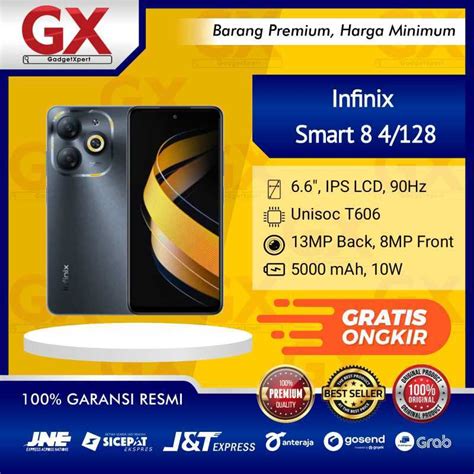 Jual Infinix Smart 8 4 128 New Garansi Resmi Di Seller Gadgetxpert Jl