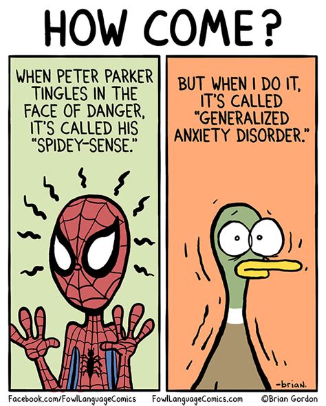 My Spidey Sense Fowl Language Comics