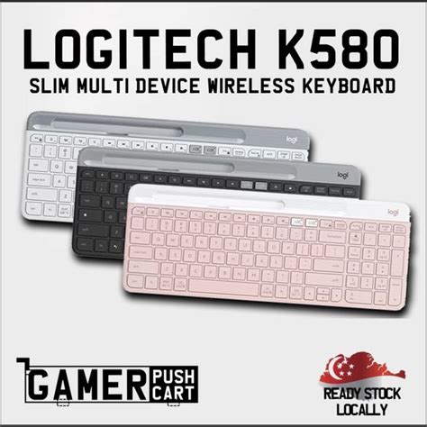 Logitech K580 Slim Multi Device Wireless Keyboard Lazada Singapore