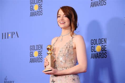 Emma Stone Wins Best Actress In A Musical At The 2017 Golden Globes