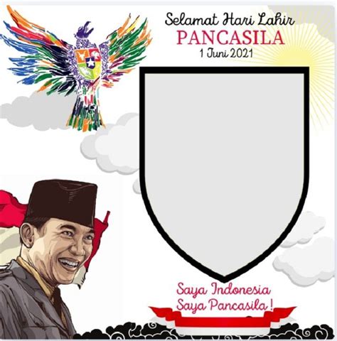 Kumpulan Gambar Hari Lahir Pancasila 2021 Poster Hari Lahir Pancasila