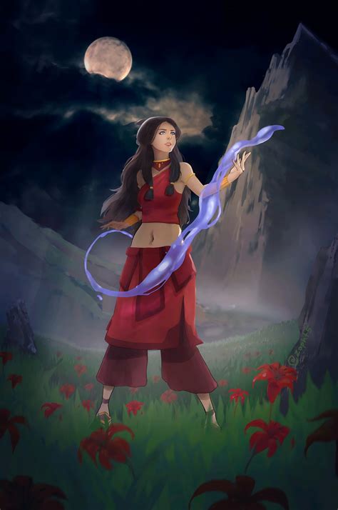 Katara From Avatar The Last Airbender By Ralph Espanto Rcartoonbelly