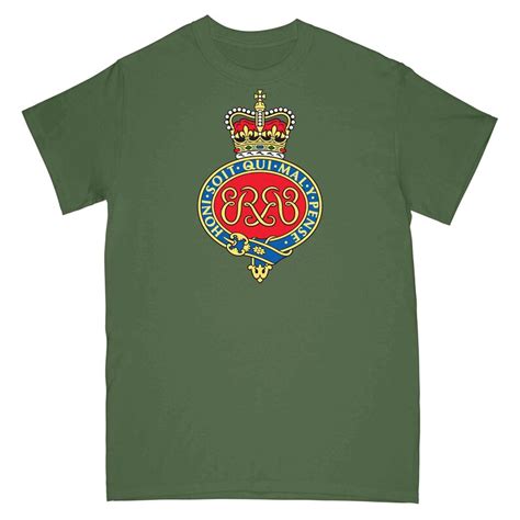 Grenadier Guards Full Frontal Logo Printed T Shirt Etsy