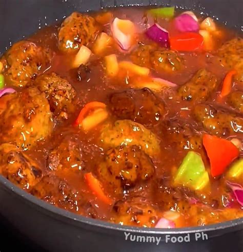 Sweet And Sour Delicious Meatballs Recipe Yummy Food Ph