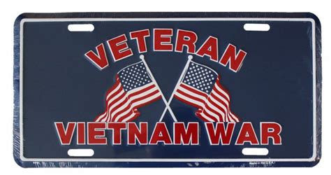 Buy Vietnam Veterans License Plate | Flagline