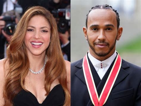 Em Meio A Boatos De Romance Shakira E Lewis Hamilton S O Vistos Em