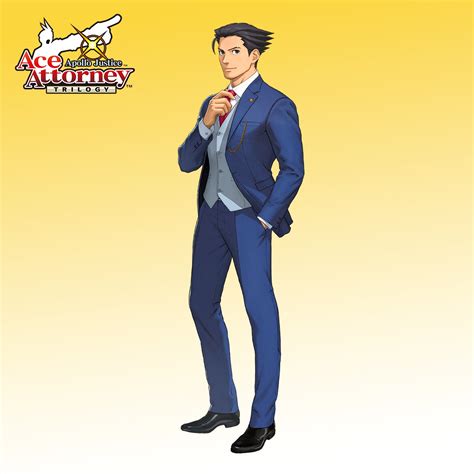 Ace Attorney On X Whos That Lawyer In The Blue Suit Oh Thats