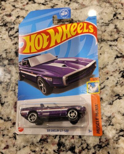 Hot Wheels Muscle Mania Shelby Gt Purple Ebay