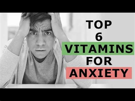 Boost Your Mood Naturally 6 Must Have Vitamins To Beat Anxiety YouTube