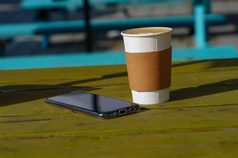 Kaffe Mobiltelefon Latte Gratis Foto P Pixabay Pixabay