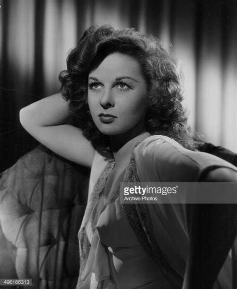 Promotional Portrait Of Actress Susan Hayward Wearing A Sheer Negligee For The Movie Tulsa