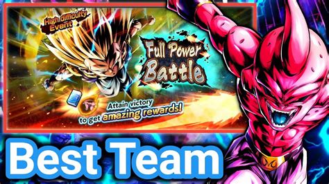 Best Team For The Ssj Gotenks Full Power Battle Dragon Ball Legends