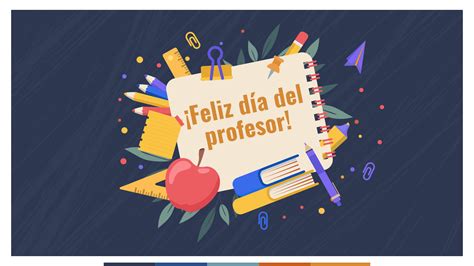 ¡feliz Día Del Profesor Red De Colegios Rc