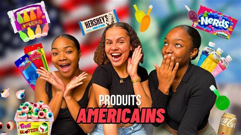 ON TESTE DES PRODUITS AMÉRICAINS AVEC MES COPINES Dégustation