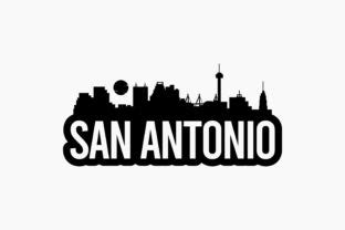 San Antonio Bold Skyline Graphic By Berridesign Creative Fabrica