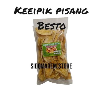 Jual Keripik Pisang Besto 175 Gr Kripik Pisang Olahan Pisang