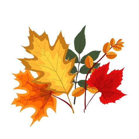 Autumn Falling Leaves Icon Isolated 3355089 Vector Art At Vecteezy