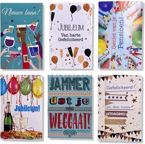 Cards Crafts Luxe Werk Wenskaarten Set Nieuwe Baan Zaak