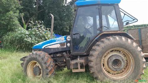 Trator New Holland Tl E X Ano Em Brasil Clasf Veiculos