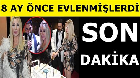 Seda Sayan 25 yaş küçük eşi Çağlar Ökten le 8 ay önce evlenmişti YouTube