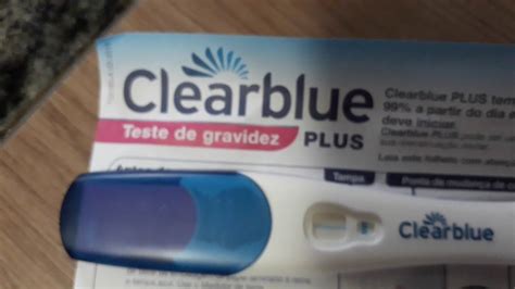 Clearblue Plus Positivo Ou Negativo Youtube