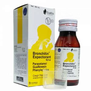 Bronchitin Flu Sirup 60 Ml Manfaat Dosis Efek Sa