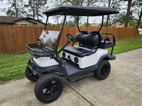 White Club Car Precedent Efi Gas Consignment Ckds Golf Carts