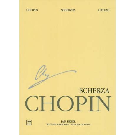 Fryderyk Chopin Scherza WN Na Fortepian Wersja Miniaturowa