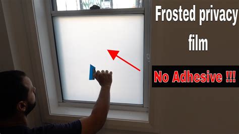 How To Frost Glass Window The Easy Way Youtube