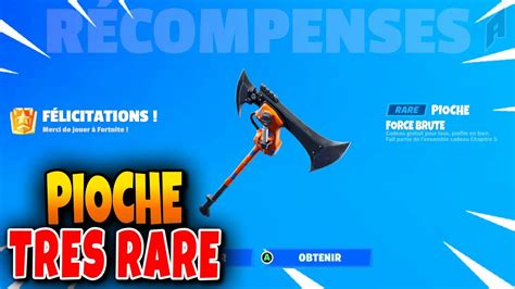 La Pioche La Plus Rare De Fortnite Est De Retour Youtube