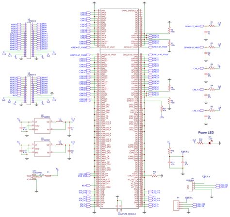 Raspberry Pi Compute Module Schematic Raspberry