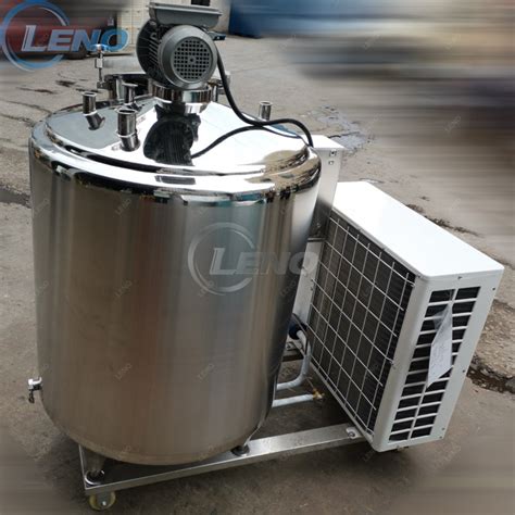 Ss304 Ss316l Stainless Steel Tank 200l Vertical Milk Cooling China