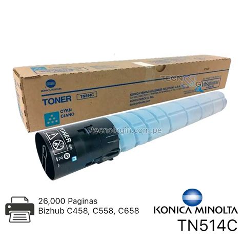 Toner Konica Minolta Tn C Cyan Bizhub C C C G Limagars Peru