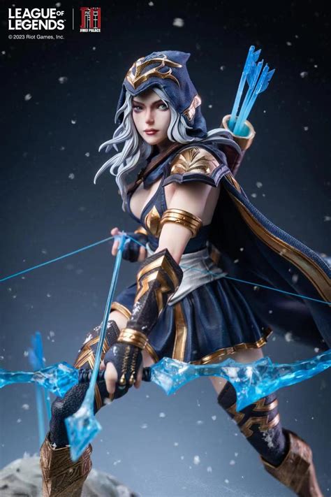 Jimei Palace League Of Legends Ashe Licensed Statue Mirai Collectibles