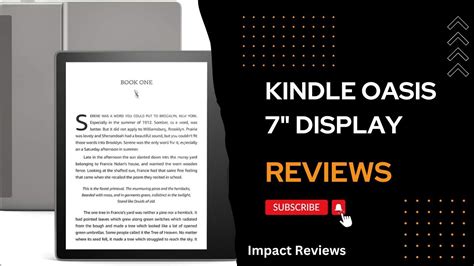 Kindle Oasis 7 Display In Depth Review And Page Turn Button Magic