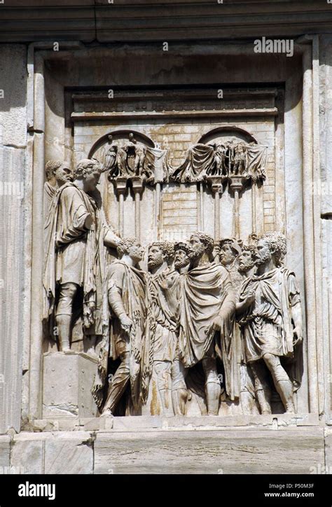 Roman Art Arch Of Constantine Triumphal Arch Erected In The Th